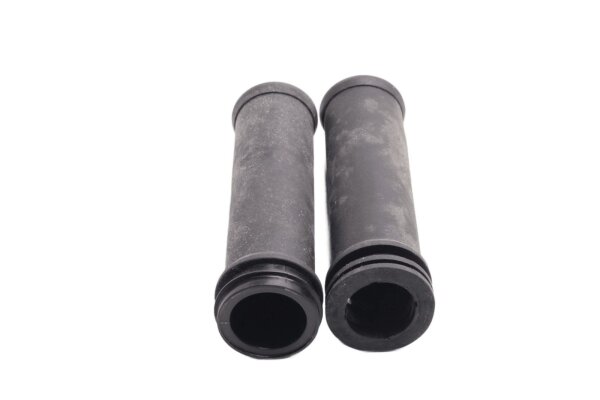 Handlebar grip set, rubber, left, right, front, ribbed Harley Davidson universell