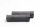 Handlebar grip set, rubber, left, right, front, ribbed Harley Davidson universell