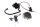 Ignition lock lock set, fuel tank lock Suzuki GSF 1200 Bandit WVA9 01-05