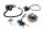 Ignition lock lock set, fuel tank lock Suzuki GSF 1200 Bandit WVA9 01-05