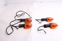 Front and rear left and right indicator set, orange housing Yamaha FZ8 800 N 11-11