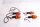 Front and rear left and right indicator set, orange housing Yamaha FZ8 800 N 11-11