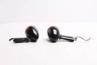 Rear turn signal set, left and right, universal, black Harley Davidson universell