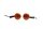 Rear turn signal set, left and right, universal, black Harley Davidson universell