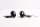 Rear turn signal set, left and right, universal, black Harley Davidson universell