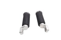 Footrest rubber front left right rider footrest Harley Davidson universell