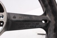 Forhjulsfælg 3-eget sort foran Kawasaki KLV 1000 KLV1000A 04-06