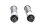 Strut pair, tension strut, chrome, rear right and left Harley Davidson universell