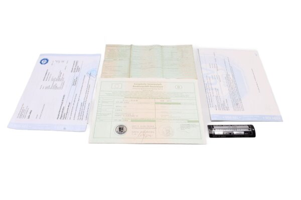 Typeplaat Duitse documenten Suzuki GSF 1200 Bandit WVA9 01-05