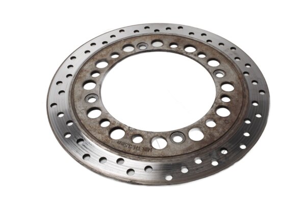 Front left drilled brake disc Honda XRV 750 Africa Twin RD04 90-92