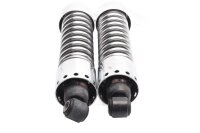 Rear left and right strut pair, chrome shock absorbers Harley Davidson universell