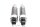 Rear left and right strut pair, chrome shock absorbers Harley Davidson universell