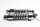 Rear left and right strut pair, chrome shock absorbers Harley Davidson universell