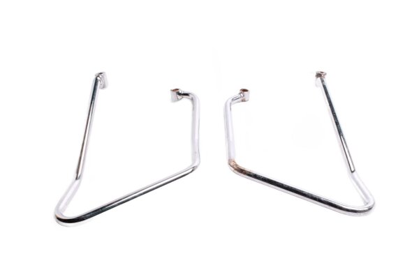 Luggage rack set, left and right, chrome-plated Harley Davidson universell
