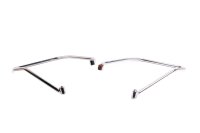 Luggage rack set, left and right, chrome-plated Harley Davidson universell