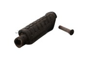 Repose-pied passager arrière droit en caoutchouc Honda XRV 750 Africa Twin RD04 90-92