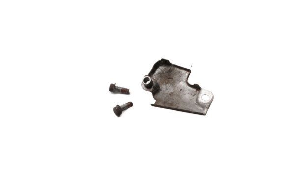 Rear brake pump cover retaining plate Honda XRV 750 Africa Twin RD04 90-92
