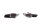 Front turn signal pair, left and right, tinted, clear glass, orange Yamaha YZF-R 125 A 24-24