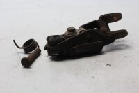 Front left footrest, spring, bolt Honda XRV 750 Africa Twin RD04 90-92