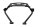 Geweih Träger Frontmaske vorne oben BMW K 1200 R K12R K43 0584 05-08