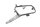 Luggage rack rear left Moto Guzzi California 3 VW 87-94