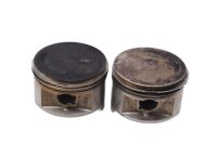 Pistone con fasce elastiche, spinotto per cilindro Honda NT 650 V Deauville RC47 98-01
