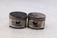 Pistone con fasce elastiche, spinotto per cilindro Honda NT 650 V Deauville RC47 98-01