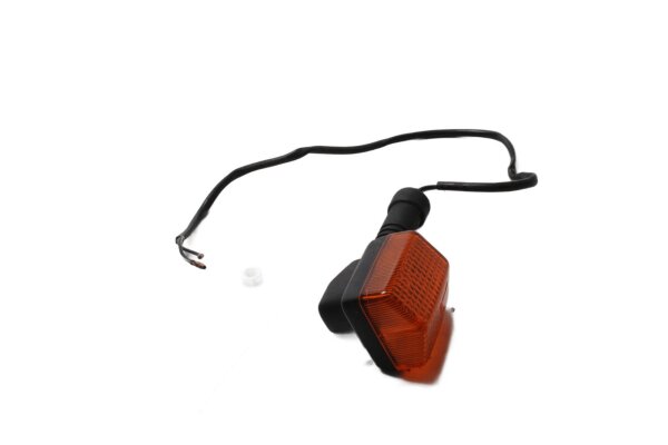 Fram höger blinkers, orange, rektangulär, styre Honda XRV 750 Africa Twin RD04 90-92