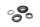 Steering head bearing set, fork bridge bearing cups Triumph Sprint ST1050 215NA 05-10