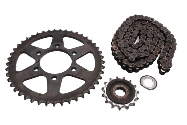 Kettenkit Antriebssatz Ritzel Kette Zahnrad Suzuki GSF 1200 Bandit WVA9 01-05