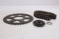 Kettenkit Antriebssatz Ritzel Kette Zahnrad Suzuki GSF 1200 Bandit WVA9 01-05