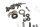 Engine screws, screw set, bolts, spacers BMW K 1200 R K12R K43 0584 05-08