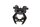 Protector contra salpicaduras del soporte de matrícula 52537671745 BMW K 1200 R K12R K43 0584 05-08