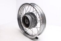 Rear spoked wheel, drum brake hub Honda CA 125 Rebel JC24/JC26 95-00