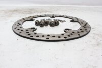 Bremsscheibe vorne rechts gelocht mit Schrauben BMW K 1200 R K12R K43 0584 05-08
