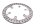 bagerste borede bremseskivebremsesystem Honda NT 650 V Deauville RC47 98-01