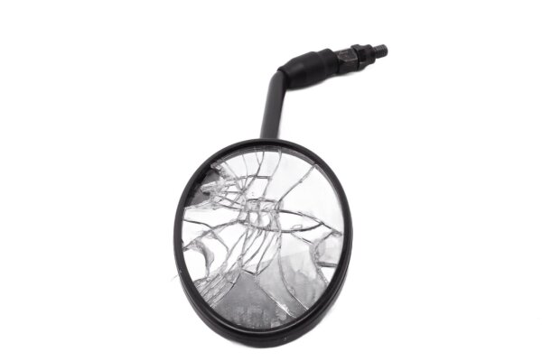 Spiegel links oval Rückblick Glas gebrochen BMW K 1200 R K12R K43 0584 05-08