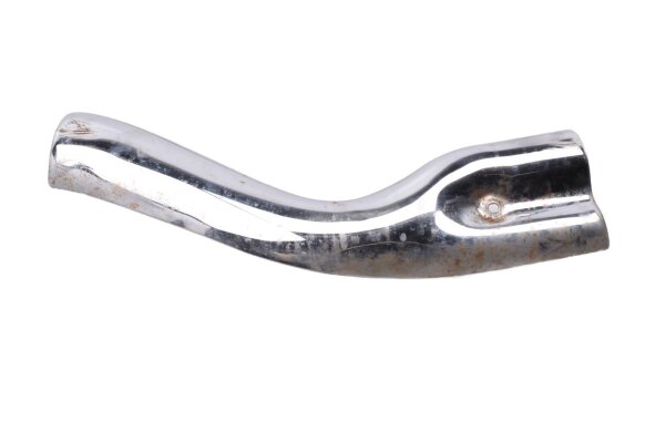 Terminale di scarico cromato, scudo termico posteriore Honda NT 650 V Deauville RC47 98-01
