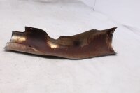 Terminale di scarico cromato, scudo termico posteriore Honda NT 650 V Deauville RC47 98-01