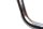Lenker Chrom gerändelt Rohr hochgezogen Honda NT 650 V Deauville RC47 98-01