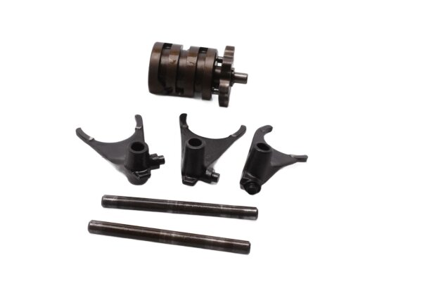 Växeltrumma, växelgafflar, växelstänger, växellåda BMW F 650 CS K14 02-05