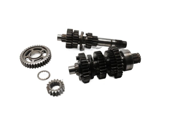 Complete versnellingsbakset, schakelas, tandwiel Honda XRV 750 Africa Twin RD04 90-92