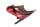 Left side panel, red ventilation grille Triumph Sprint ST1050 215NA 05-10