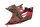 Left side panel, red ventilation grille Triumph Sprint ST1050 215NA 05-10