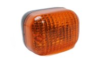 Orange universell fyrkantig klassisk motorcykelblinkers Triumph universell