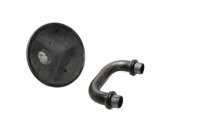 Crépine de pompe à huile, tuyau dadmission, conduite daspiration, filtre à huile, crépine moteur Honda CBX 650 RC13 83-87