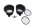 Intake funnel, air funnel, gasket set Aprilia SL 1000 Falco ZD4PA 99-04