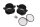 Intake funnel, air funnel, gasket set Aprilia SL 1000 Falco ZD4PA 99-04