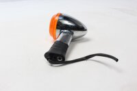 Blinker Gehäuse orange rund verchromt universal Oldtimer Triumph universell