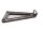 Fodstøttebeslagsstøtteplade bag til venstre Honda NX 650 Dominator RD08 95-02